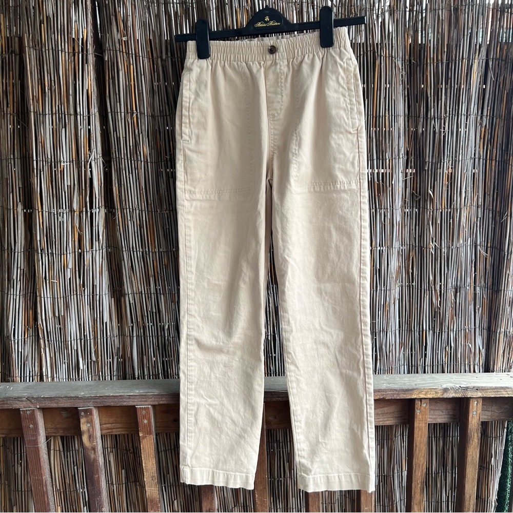 Boys Brooks Brothers Pants Size 14 Elastic Waist Cotton